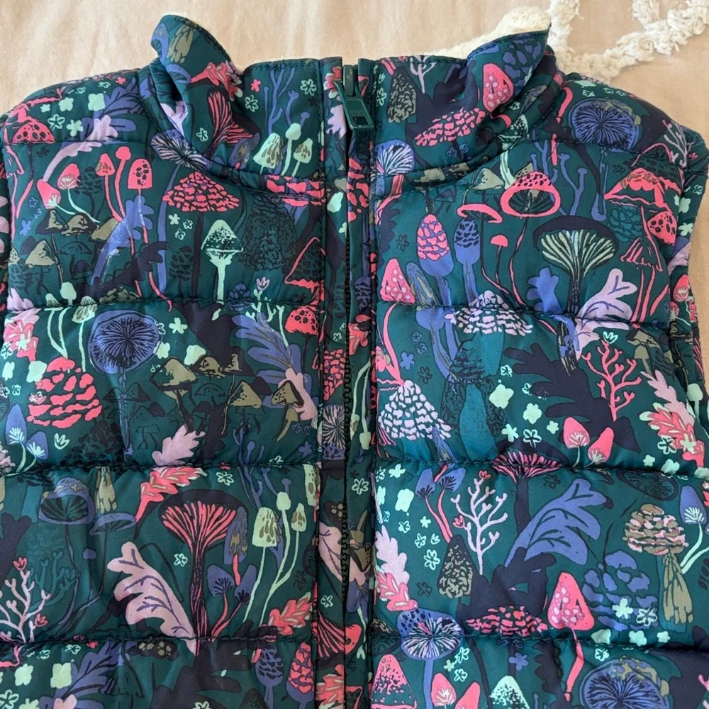Gymboree Puffy Vest Nature Inspired Size 5-6